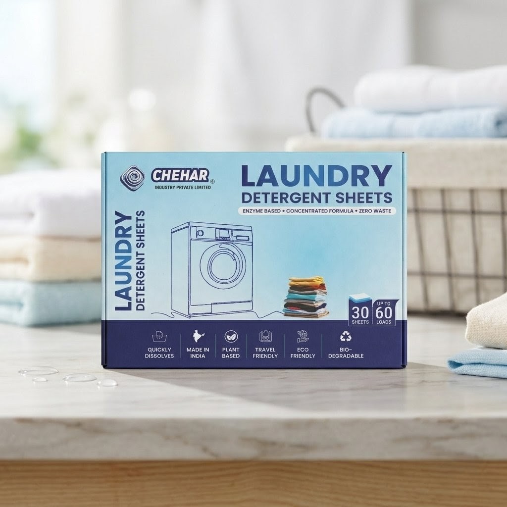CHEHAR LAUNDRY DETERGENT AND FLOOR CLEANER SHEET COMBO PACK - Image 3